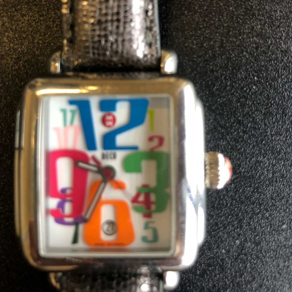 Michele 18 multicolored dial